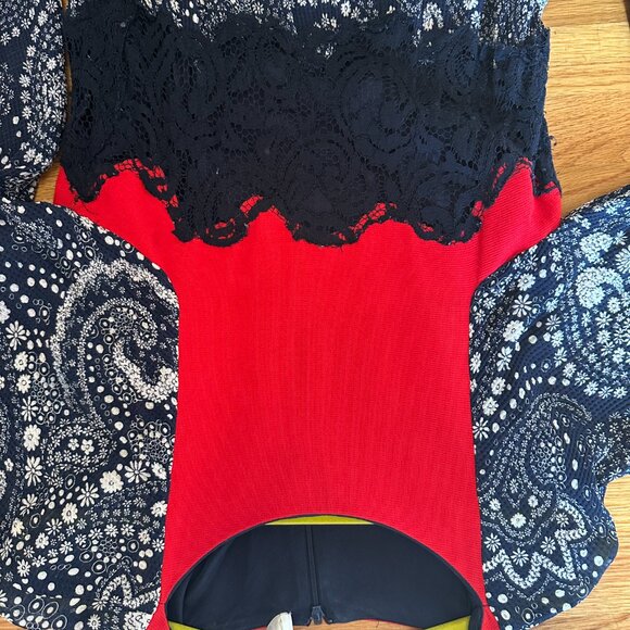 Chloe Floral Print Knee-Length Dress - Picture 7 of 13